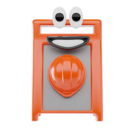 Road Barrier  3D Icon