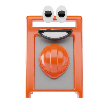 Road Barrier  3D Icon