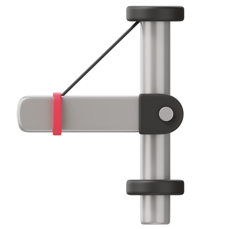 Road Barrier  3D Icon
