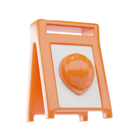 Road Barrier  3D Icon