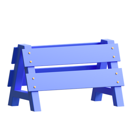 Road Barrier  3D Illustration