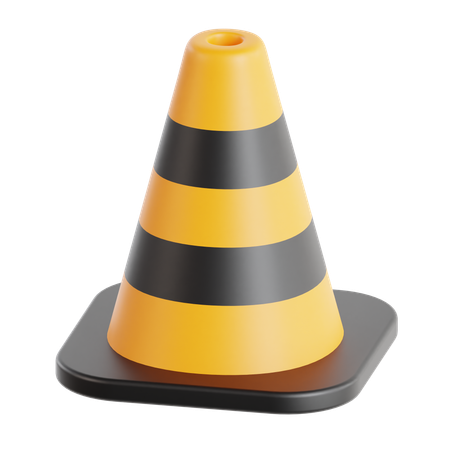 道路コーン  3D Icon
