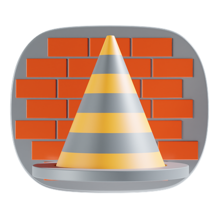 Road Cone  3D Icon