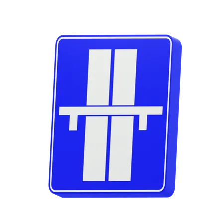 Road Crossing  3D Icon