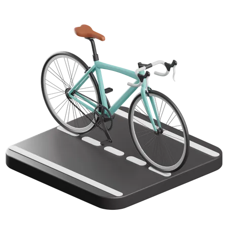 Road Cycling  3D Icon