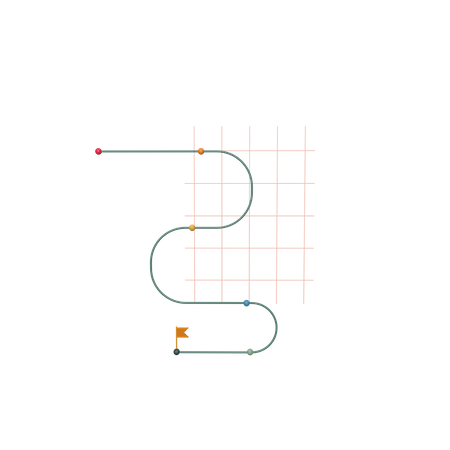 Road Map  3D Icon