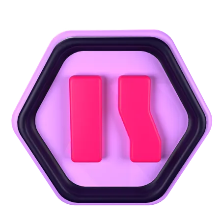 Road Narrows From Right  3D Icon