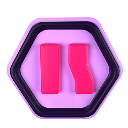 Road Narrows From Right  3D Icon