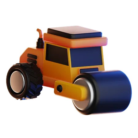 Road Roller  3D Icon