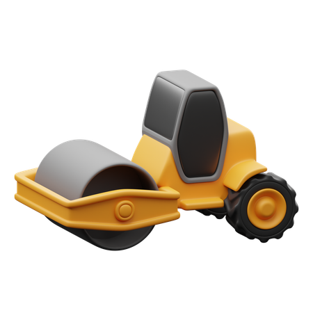 Road roller  3D Icon