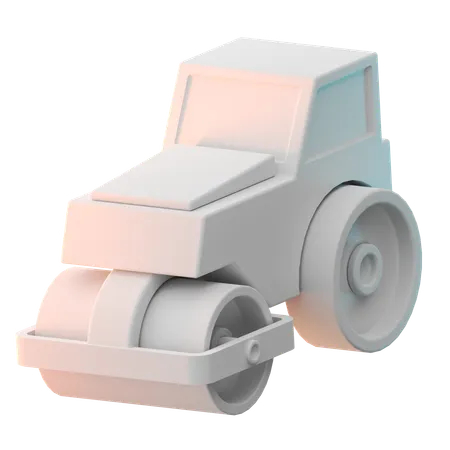 Road Roller  3D Icon
