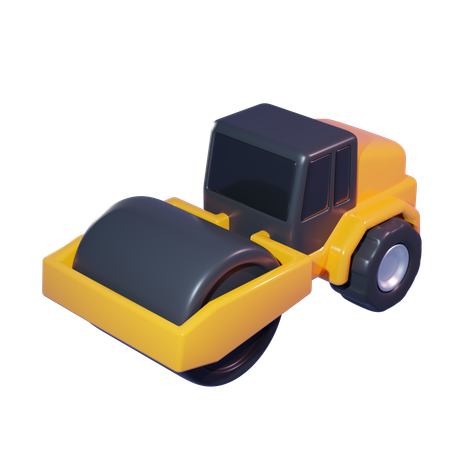 Road Roller  3D Icon