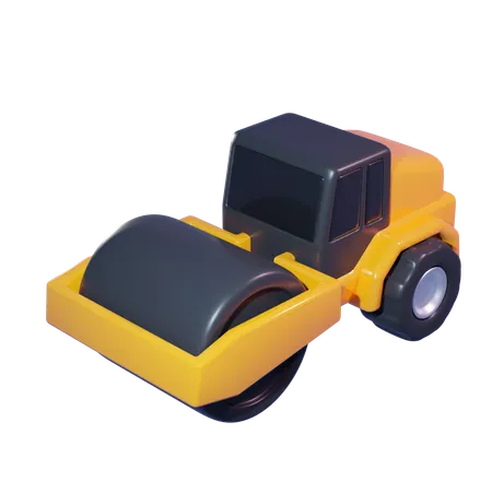 Road Roller  3D Icon