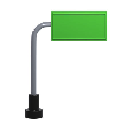 Road Sign  3D Icon