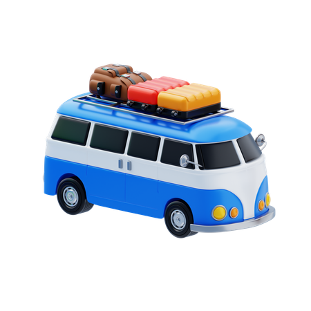 Road Trip  3D Icon