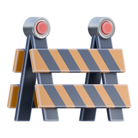 Roadblock  3D Icon