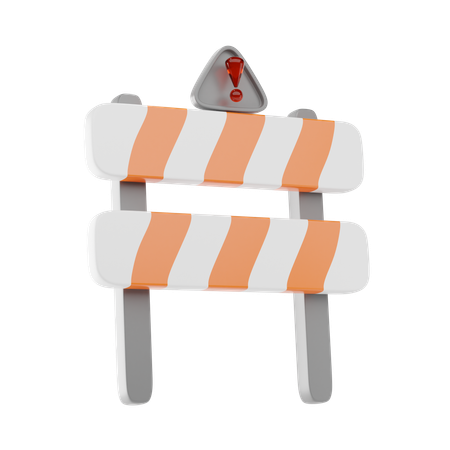 Roadblock  3D Icon