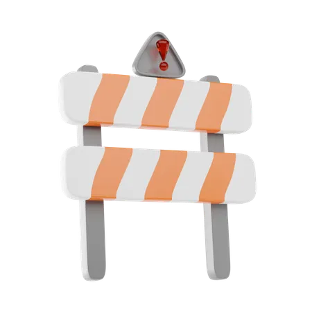 Roadblock  3D Icon