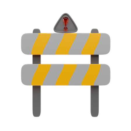 Roadblock  3D Icon