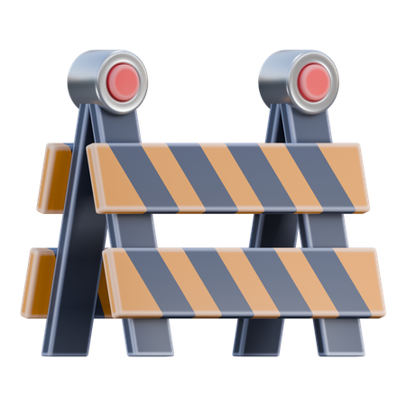 Roadblock  3D Icon