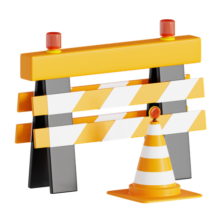 Roadblock  3D Icon