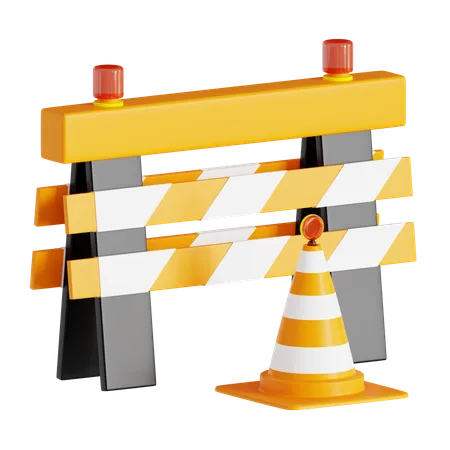 Roadblock  3D Icon