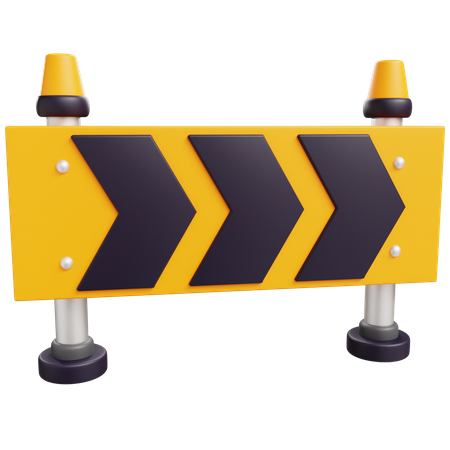 Roadblock  3D Icon