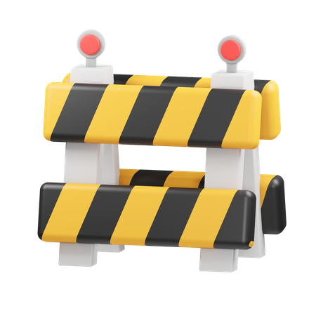 Roadblock  3D Icon