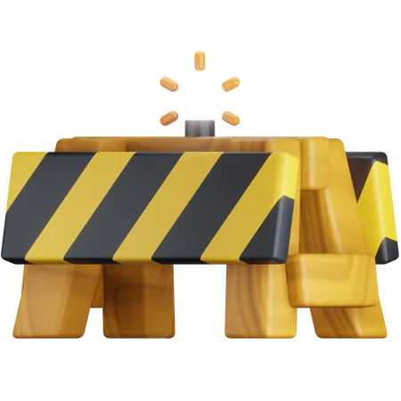 Roadblock  3D Icon