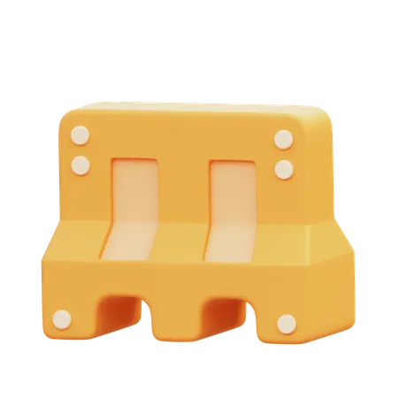 Roadblock  3D Icon