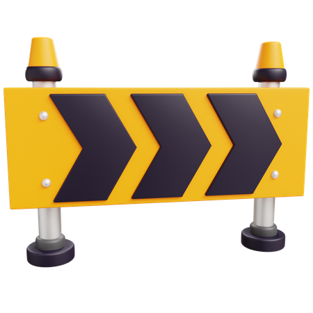 Roadblock  3D Icon