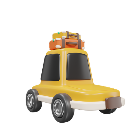 Roadtrip Auto  3D Icon