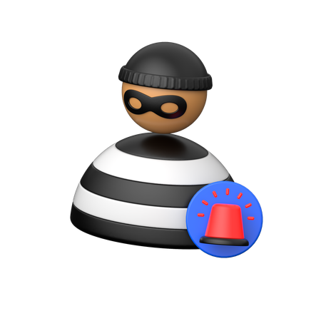 Robber  3D Icon