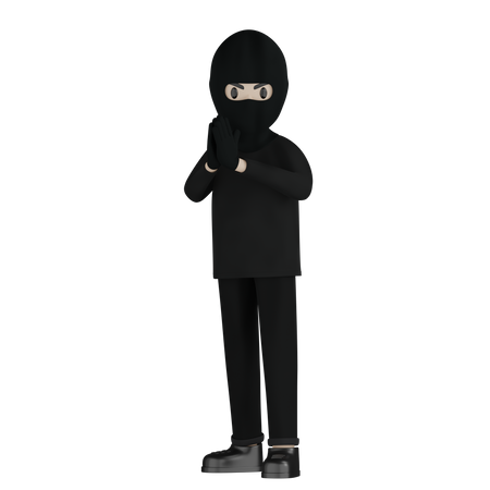 Robber  3D Icon