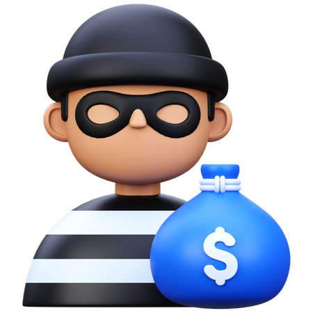 Robbery  3D Icon