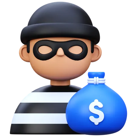 Robbery  3D Icon