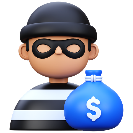 Robbery  3D Icon
