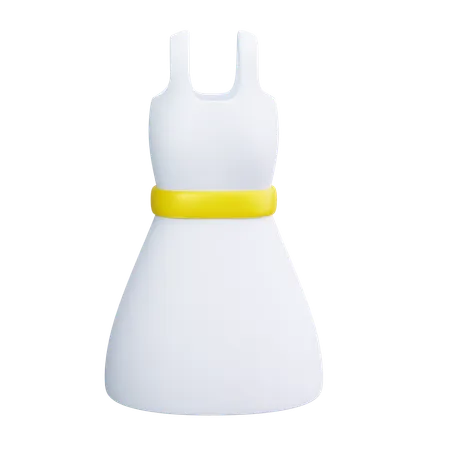 Robe de mariée  3D Icon