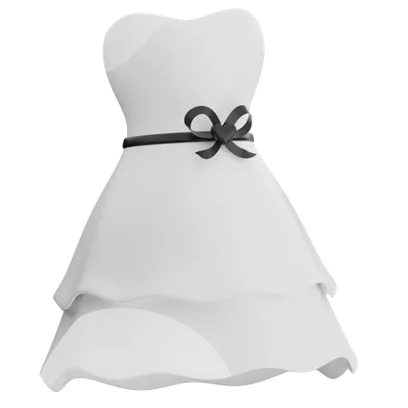 Robe de mariée  3D Icon