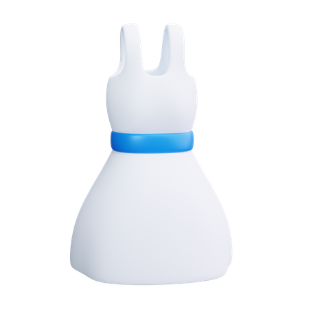 Robe de mariée  3D Icon