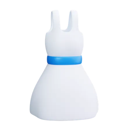 Robe de mariée  3D Icon