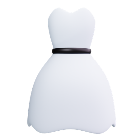 Robe de mariée  3D Icon