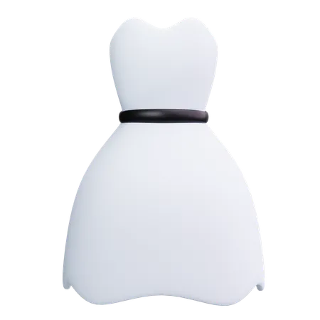 Robe de mariée  3D Icon