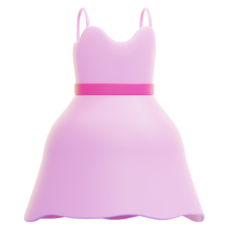 Robe de mariée  3D Icon