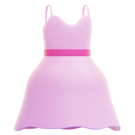 Robe de mariée  3D Icon