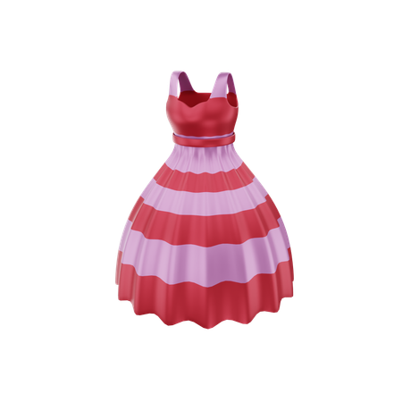 Robe femme  3D Icon