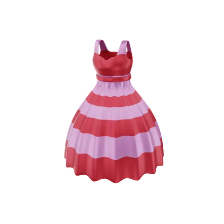 Robe femme  3D Icon