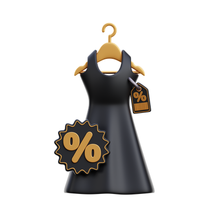 Vente de robe femme  3D Icon