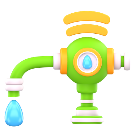 Robinet d'eau intelligent  3D Icon