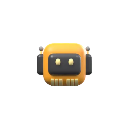 Robô  3D Icon